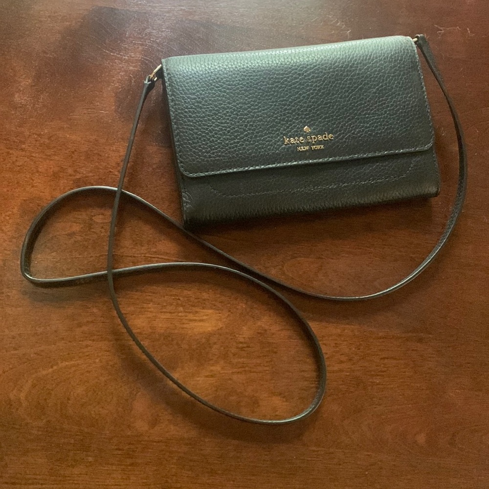 New Kate Spade Black Crossbody